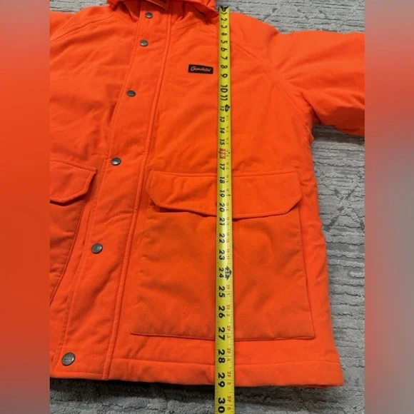 Gamehide Hush Hide Hunting Jacket Blaze Orange Men’s Size Large